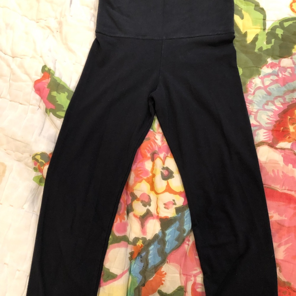 Varsity Small cropped leggings